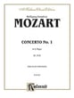 CONCERTO #1 IN G MAJOR K313 Flute and Piano Reduction cover